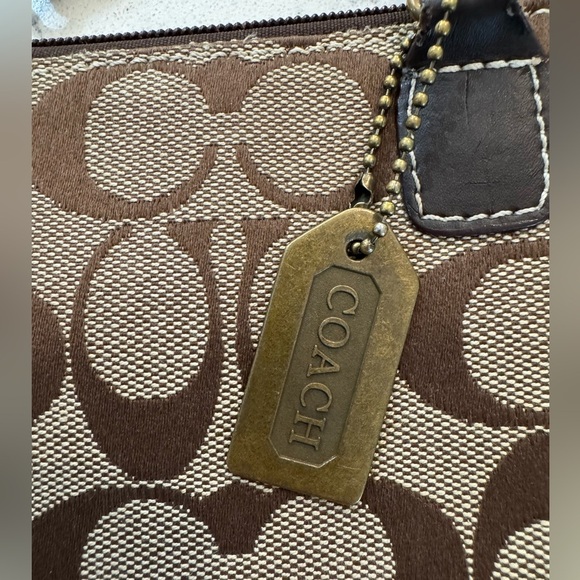 COACH Signature Crossbody bag Brown Small - Picture 13 of 13